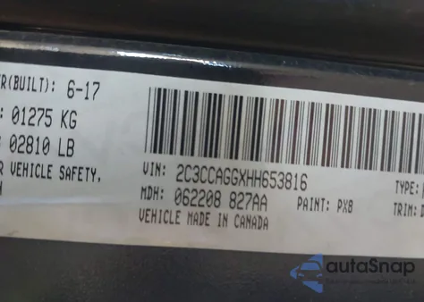 2017 Chrysler 300 300S Awd из США, поврежденный, VIN 2C3CCAGGXHH653816